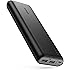 Portable Charger Anker PowerCore 20100mAh - Ultra High Capacity Power Bank with 4.8A Output, External Battery Pack for iPhone, iPad & Samsung Galaxy & More (Black)