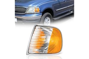 WEELMOTO Signal Light Replacement Compatible with 1997-2003 FORD F-150 F-250 Expedition OE Parking Corner Turn Signal Marker Light 97-03 Driver Side Left Does NOT fit models produced before July 1996