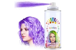 Temporary Hair Color Spray,Temporary Hair Color Wax,Azonbey Kids Hair Wax Dye Pomades Disposable Natural Hair Strong Style Gel Cream Hair Dye-On 1-Day Washable (#Purple)