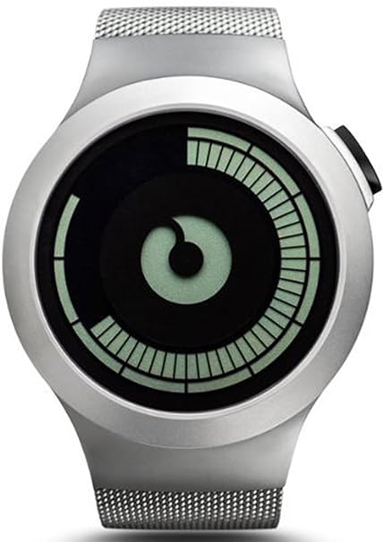 Ziiiro Saturn Chrome Design Digital Uhr Herrenuhr