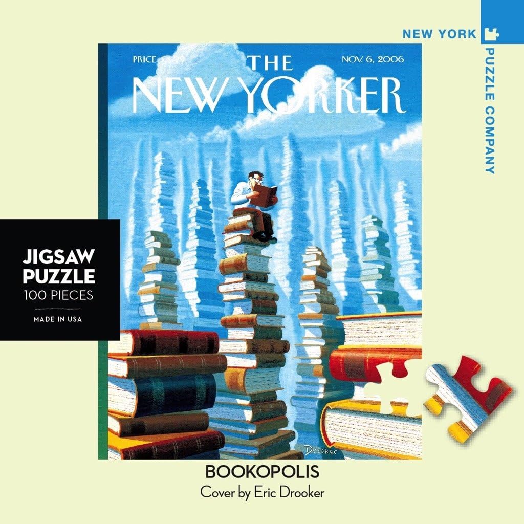 Bookopolis Mini - NYPC New Yorker Collection Mini Puzzle 100 Pieces