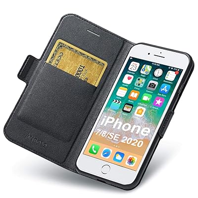 Amazon Iphone Se 2020 Wallet Case Leather IPhone SE 2020 SE 2022