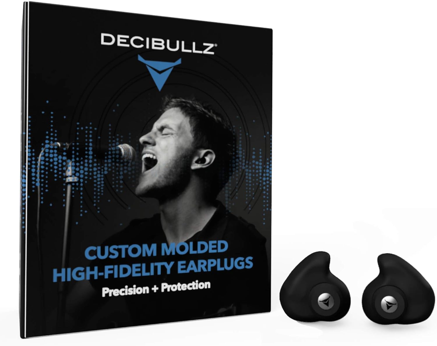 Decibullz - Custom Molded Professional Filters, Perfect for Musicians, Recording Professionals and Concertgoers: Sports & Outdoors