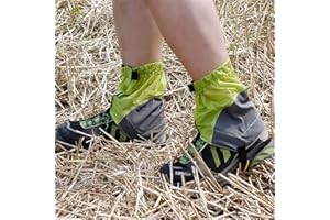 UNIQOCK Ankle Gaiters for Hiking Waterproof,Leg Gaiters,Lightweight Shoe Gaiters for Men Women,Dirt-Proof Ripstop Hiking Gaiters,Breathable Boot Gators for Hunting