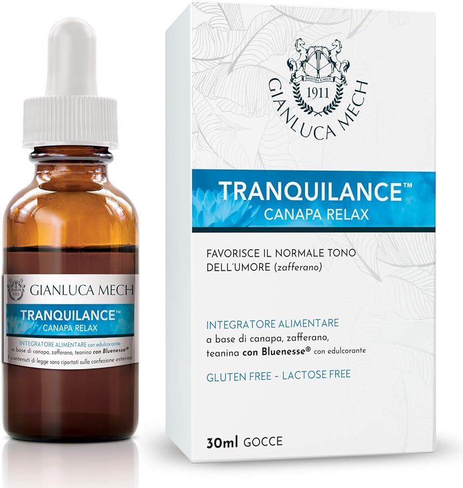 Tranquilance canapa relax di gianluca mech – 30ml