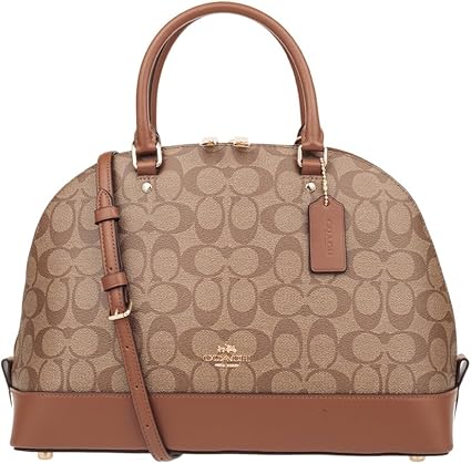 coach signature sierra satchel crossbody bag purse handbag