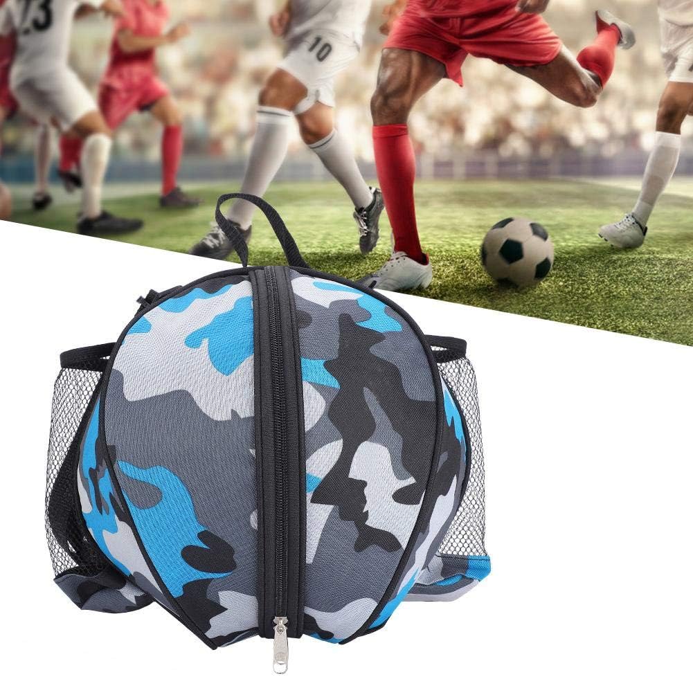 Alomejor Basketball Carrying Bags Sports Ball Carry Backpack Portable Single Shoulder Bag for Basketball Football Volleyball Large Storage Space Capacity(Blue) - Image 5