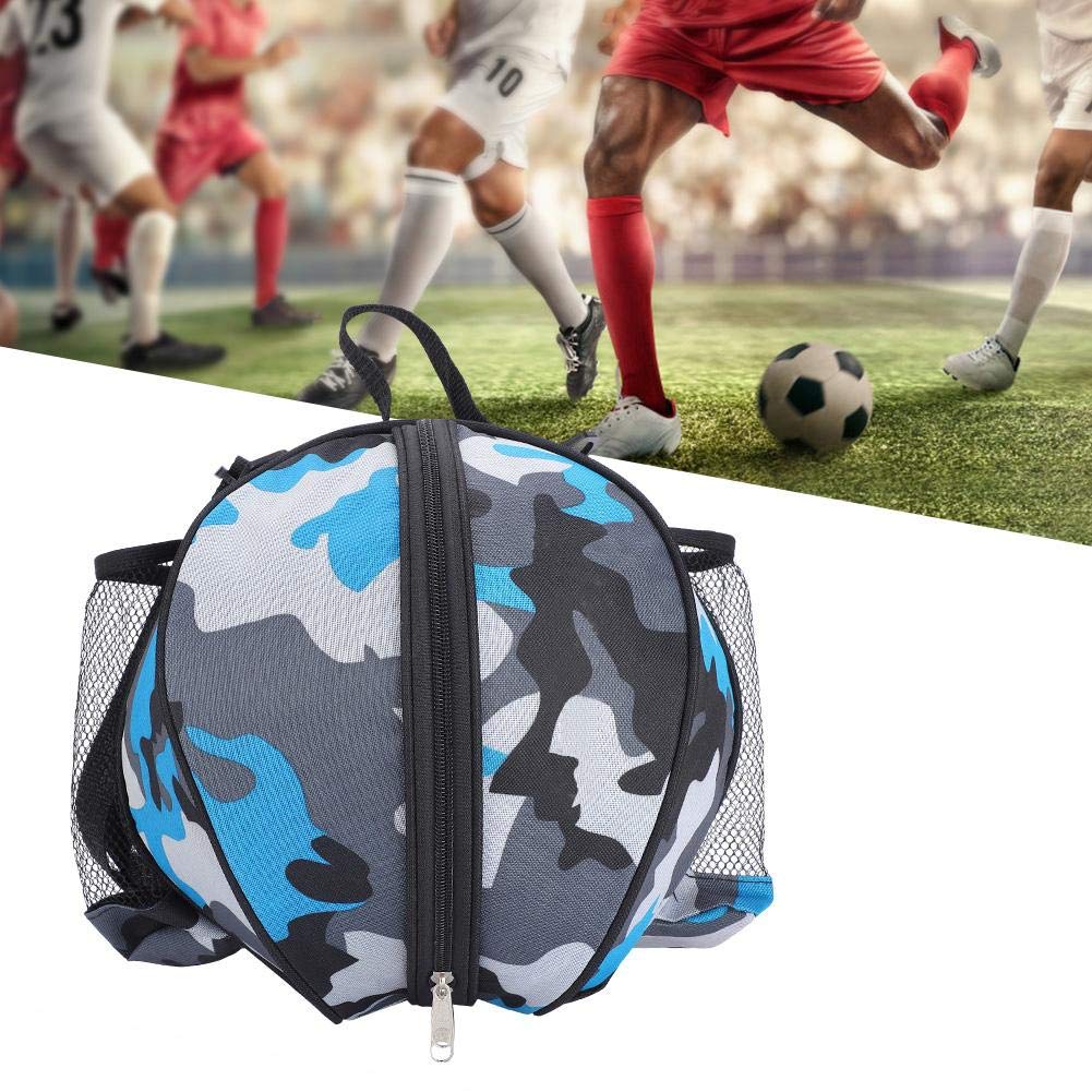 Dioche Ball Bag, Portable Sports Ball Storage Ball Single Shoulder Strap for Basketball Football Soccer(Blue)