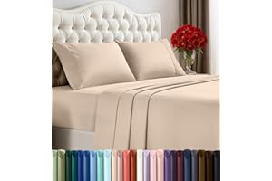 Utopia Bedding Full/Double Bed Sheet Set - 4 Piece Bedding - Soft Brushed Microfiber Fabric - Shrinkage & Fade Resistant - Ea
