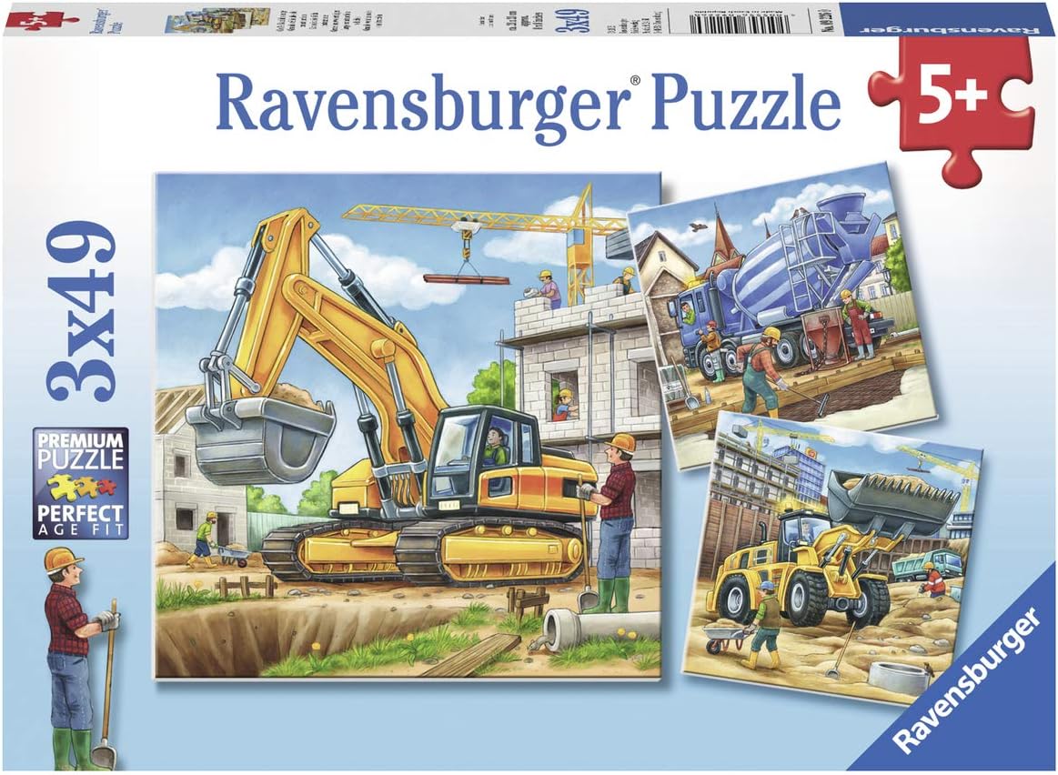 RAVENSBURGER 08603Busy Airport 35 Pezzi Puzzle Puzzles Spielzeug