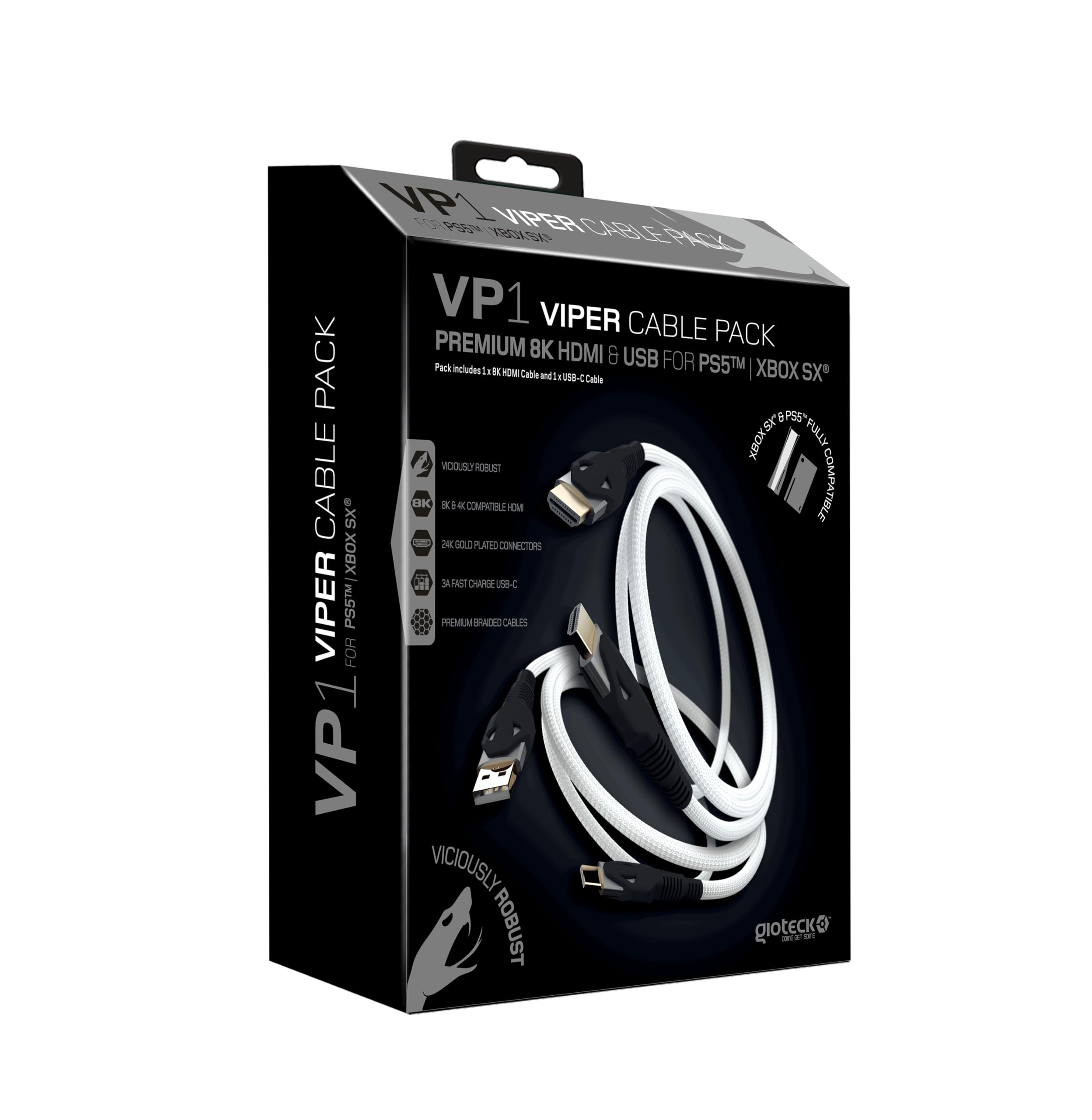 Gioteck PREMIUM VIPER CABLE