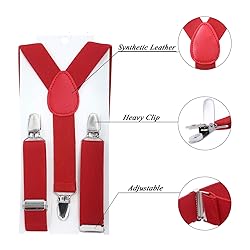 Kajeer Kids Suspender Bowtie Necktie Sets