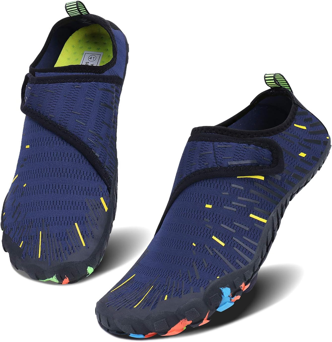JointlyCreatingMen Women Water Sports Shoes Slip-on Quick Dry Aqua Swim Shoes for Pool Beach Surf Walking Water Park
