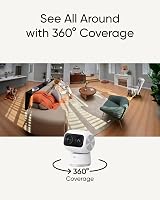 eufy Security S350 4K UHD Indoor Camera 8x Zoom Dual Lens 360 Pan Tilt No Sub view 5