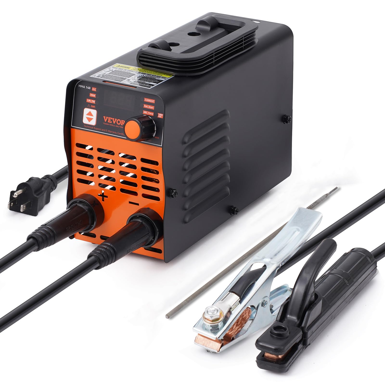 VEVOR Stick Welder, Mini and Portable 140Amp 2 in 1 ARC/Lift Tig Welder ...