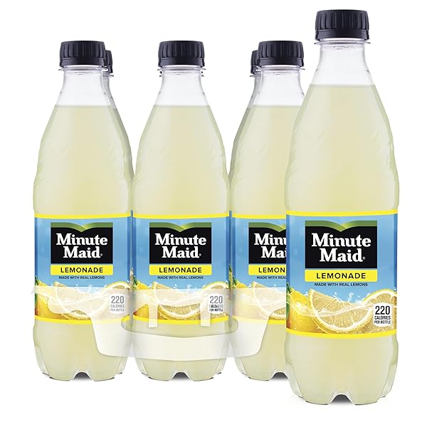 MINUTE MAID LEMONADE MADE W/REAL LEMONS, 16.9 FL OZ