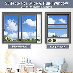 Flamorrow Dual Hose Portable Air Conditioner Window