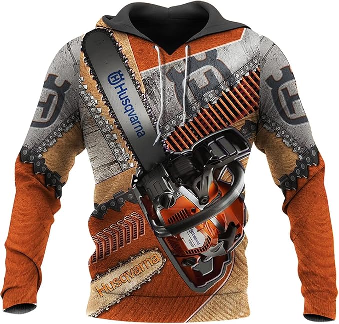 Chainsaw 3D Overall Printed Men's Zipper Hoodie Unisex Sweatshirt Hip Hop Hoodie Amazon.co.uk