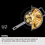 Samsung Series 5 NZ84C5047GK U1 Slim Fit Induction Hob Flex Zone Black view 5