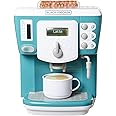 BLACK+DECKER Junior Coffee Maker Role Play Pretend Kitchen Appliance for Kids with Realistic Action, Light and Sound - Plus Toy Coffee Mug for Imaginary Brewing Fun