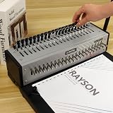 Rayson Binding Combs 125-200 Sheet 16 20 22 25 mm A4 Black Pack of 40 view 3