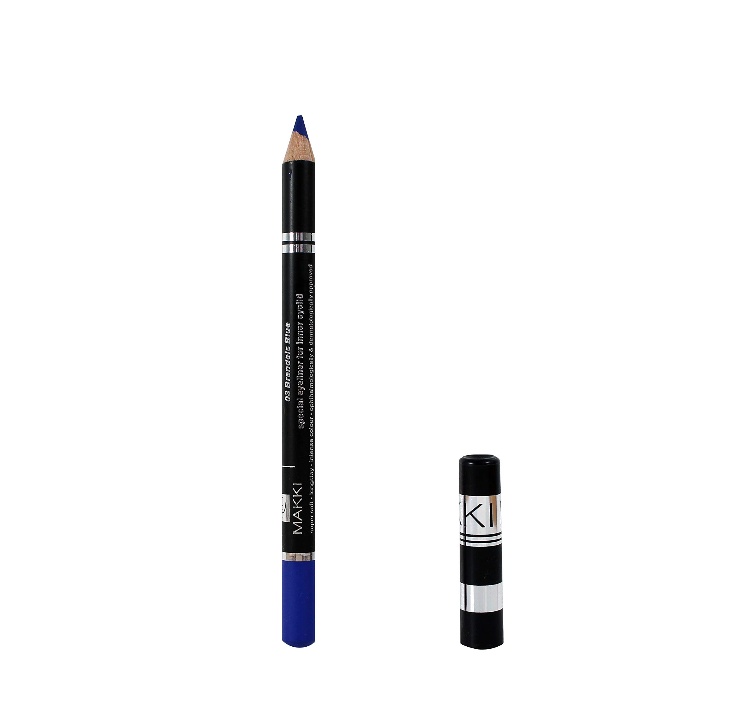 03 Brandeis Blue Waterline Kohl Eyeliner - Special Kajal for inner eyelids - vitalizing and Waterproof - sensitive eyes hypoallergenic eye liner Pencil — image 1
