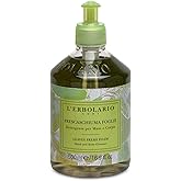 L'Erbolario Hand and Body Cleanser - Skin Feels Soft and Clean - Scented Body Wash - Suitable for all Skin Types - Ideal for Daily Use - Silicone and Paraben Free - Leaves Fresh Foam - 16.9 oz