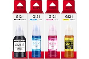 GI-21 G3260 G3270 Ink Bottles Compatible for Canon 21 GI-21 GI21 Ink Refill Bottles for Canon G3260 G3270 G4270 G2260 G1220 G