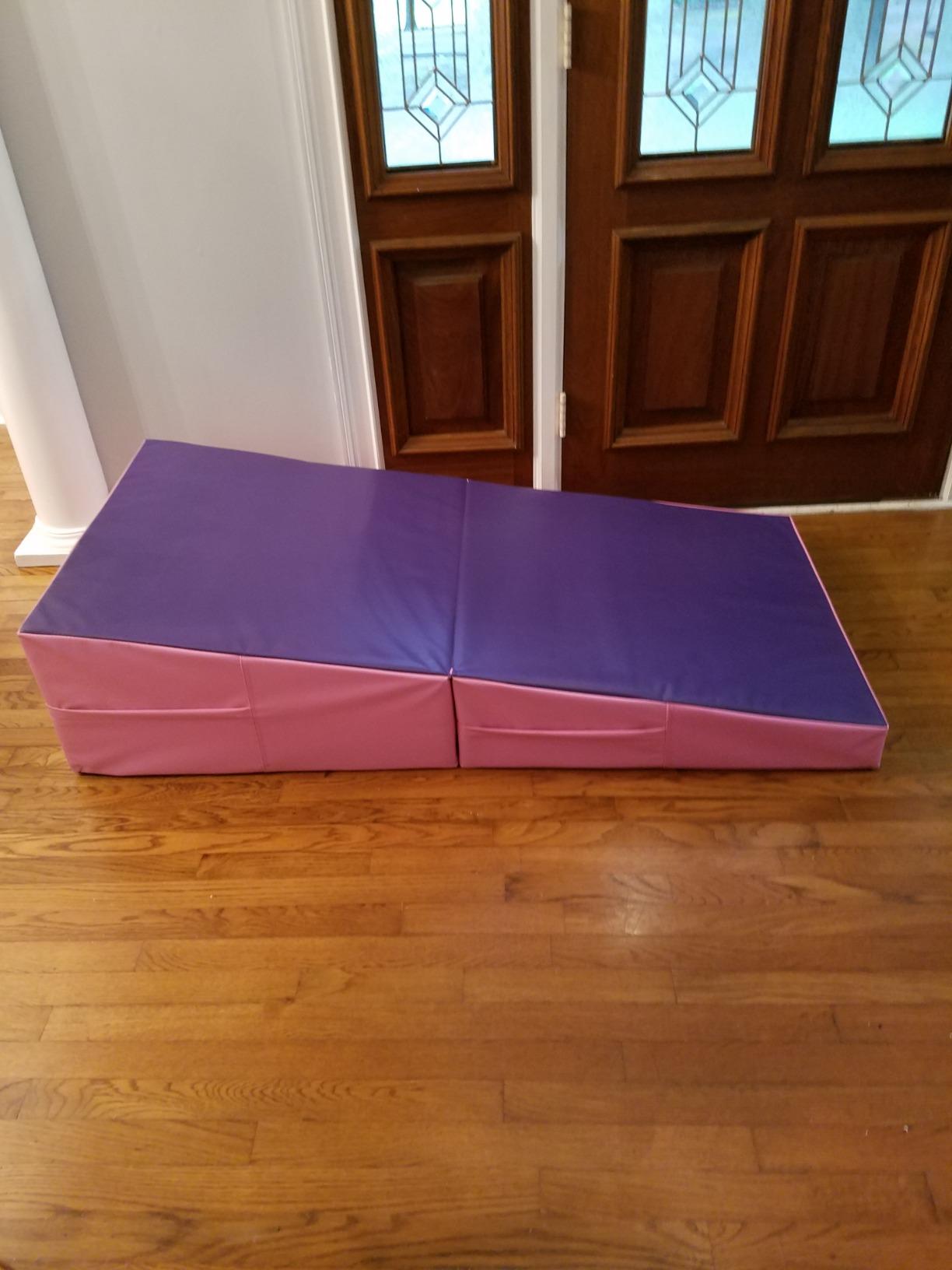 43/mo Finance Gymax Incline Gymnastics Mat, Wedge Shape Gymnastics