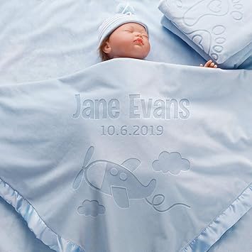 soft personalized baby blankets