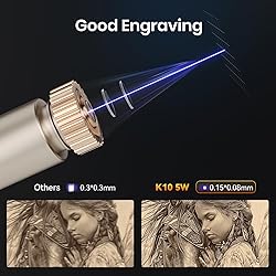 WAINLUXPRO K10 Laser Engraver, 5000mW Portable