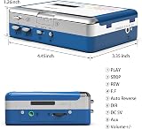 MYPIN Cassette Player Portable Bluetooth Walkman Auto-Reverse 2 AA or USB view 6