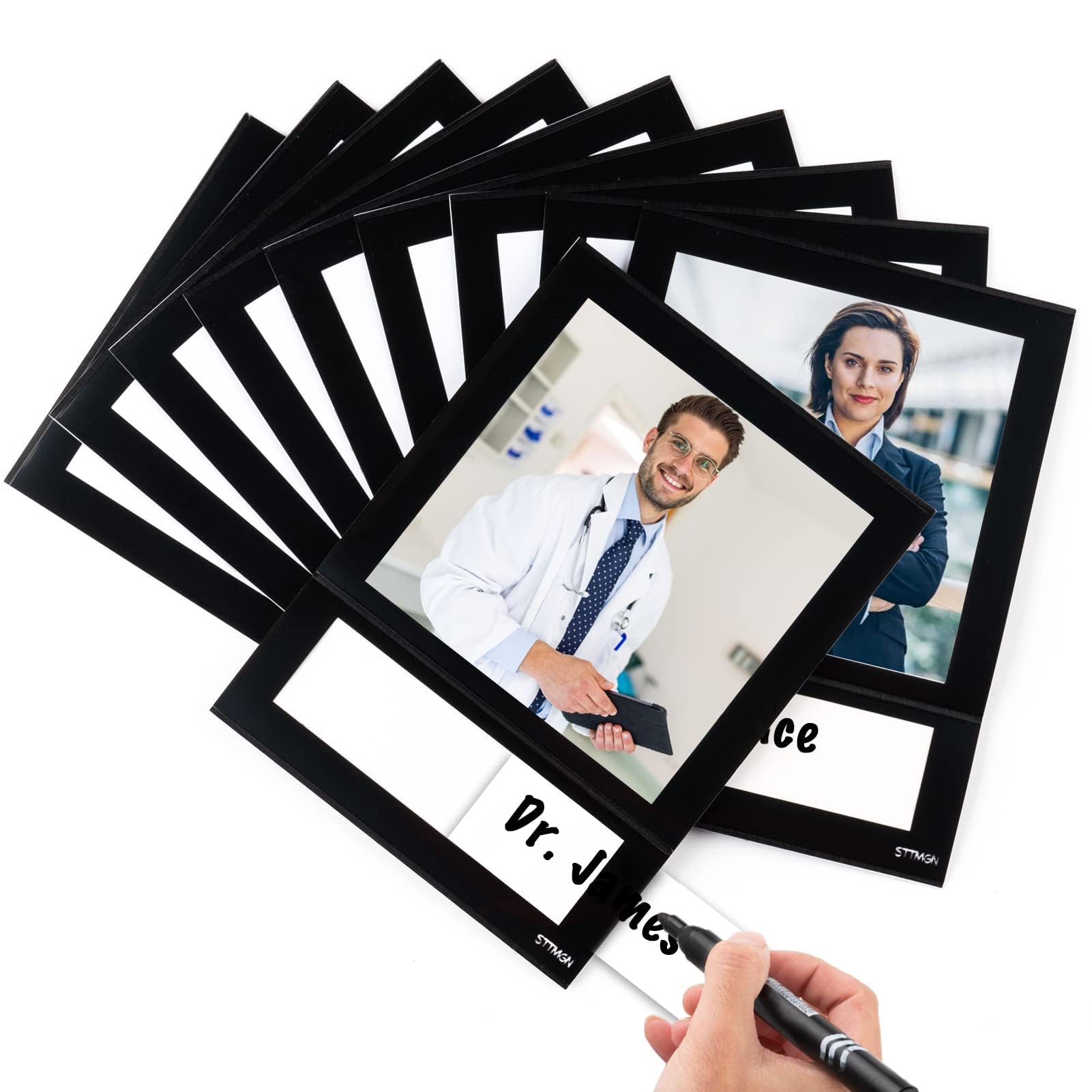 STTMGN Magnetic Picture Frame 4X4 with ID