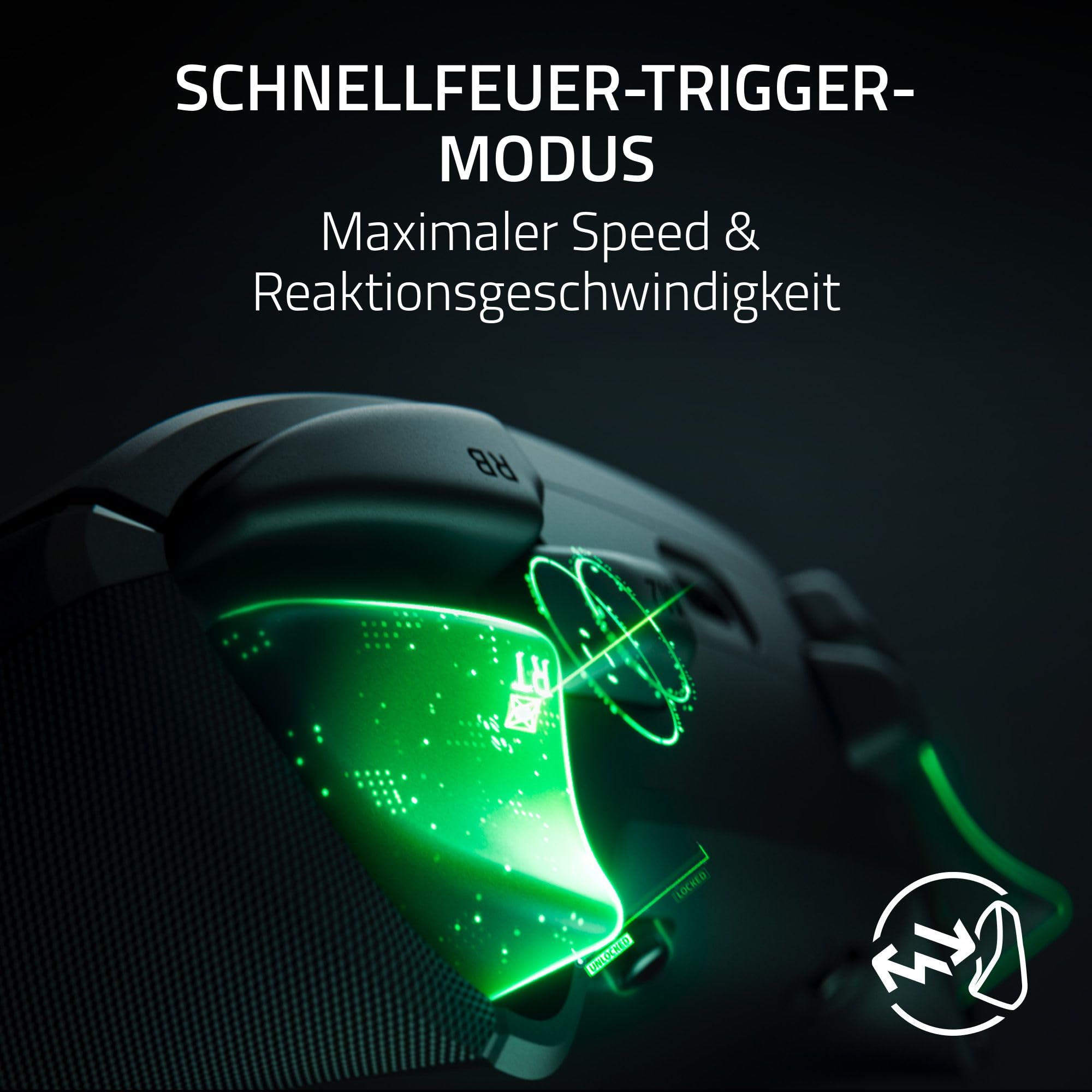 Razer Wolverine V3 Tournament Edition - Kabelgebundener Esports Controller für Xbox X|S & PC (Mecha Tactile Action Buttons, Pro HyperTriggers, 8-Wege D-Pad, 3m USB-C Kabel) Schwarz 2