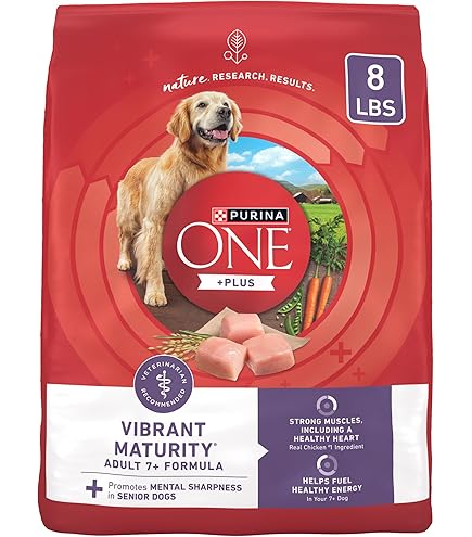 Amazon.com: Purina ONE High Protein Dry Senior Dog Food Plus