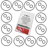 (12 Sets, 36 Pcs) Replacement Valve Cover & Shaft