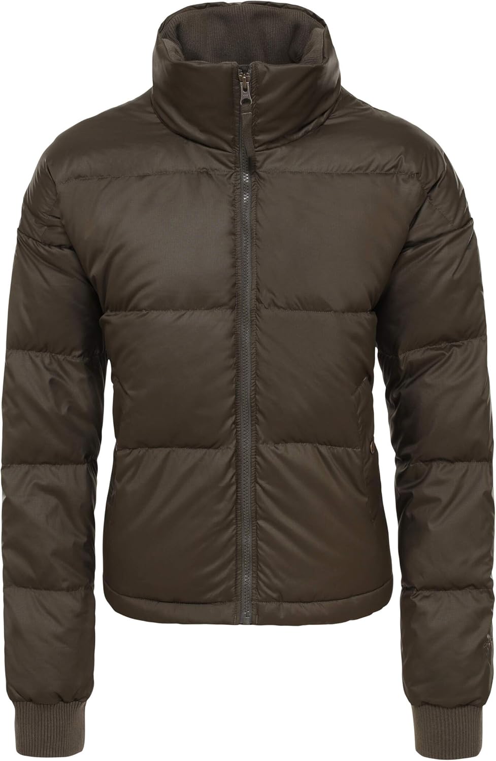 north face green puffer jacket