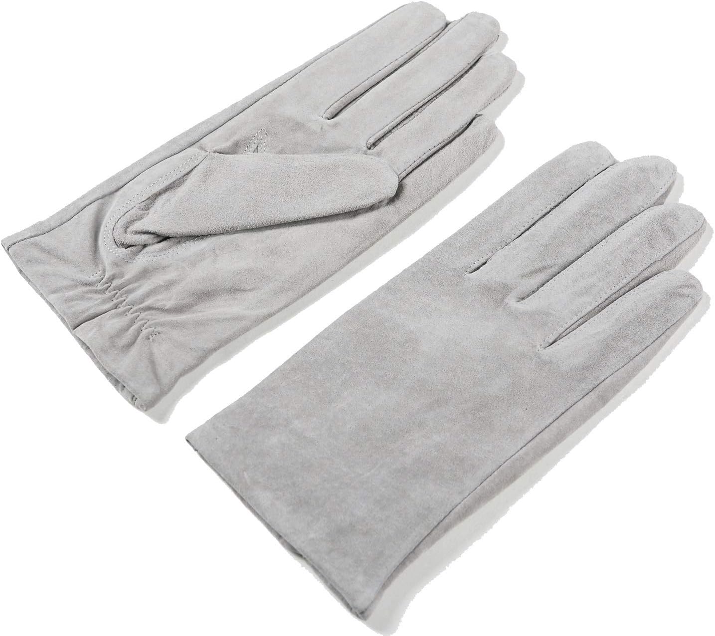 Ambesi Women's Fleece Lined Pig Suede Leather Winter Gloves
