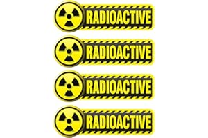 CB - Radioactive 4 Pack Stickers