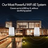 NETGEAR Orbi WiFi 6E Mesh System RBKE962 Quad-Band 10.8Gbps 6000 sq ft 200 view 3