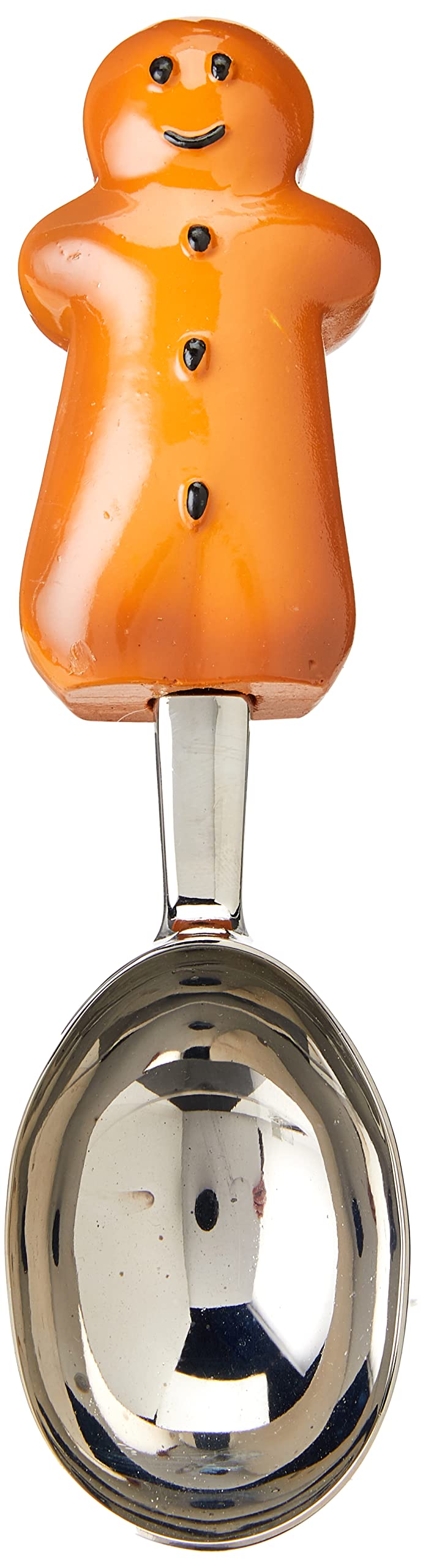 Premier Housewares 722257 Gingerbread Man Ice Cream Scoop, Silver