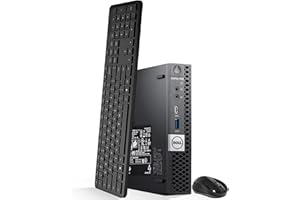 Dell Optiplex 7050 Micro Desktop PC, Intel Quad Core i7-7700T 2.90Ghz, 32GB DDR4, 1TB NVMe M.2 SSD, AX900 Wi-Fi, Bluetooth, W