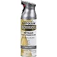 Rust-Oleum 262662 Universal All Surface Metallic Spray Paint, 11 oz, Dark Steel