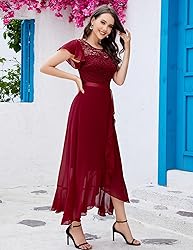 BeryLove Homecoming Dresses for Teens Wedding Guest