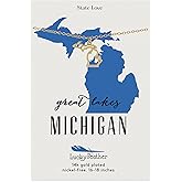 Lucky Feather State Shaped Necklace | 14k Gold-Dipped Pendant Necklace | Christmas Stocking Stuffer | State Love Fashion Jewelry For Women | Dainty Necklace For Women | Great Gift Idea