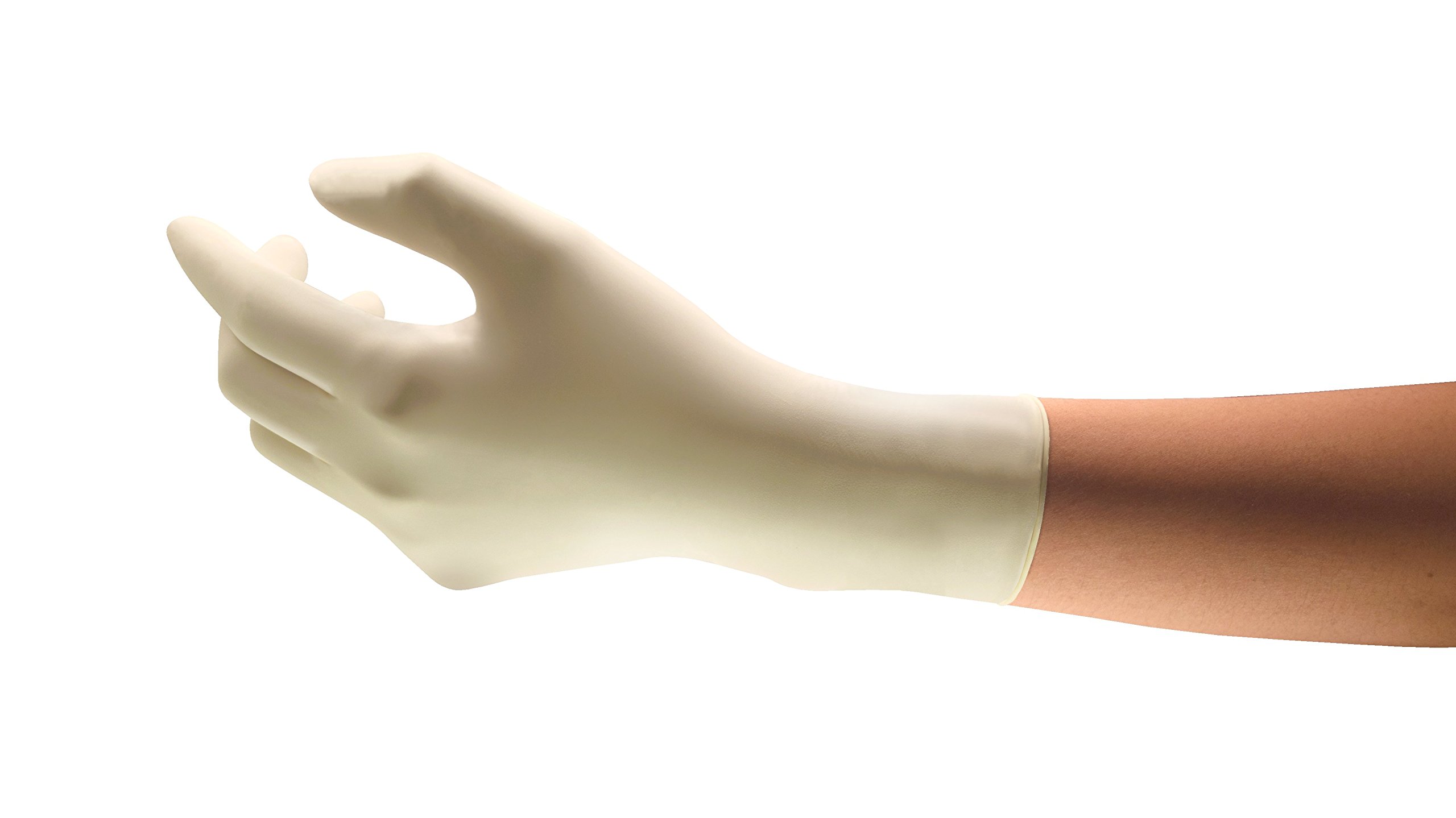 Ansell TouchNTuff 73-500 Neopren Gloves, Chemical Protection, Size M/L, Cream (10 Pairs)