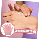Artibetter Pink Exfoliating Moisturizing Hand & Foot Gloves Spa Gel Spa Spa Spa view 7