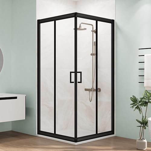 GBI Hera 36x36 Inch Corner Shower Base – Acrylic With Fiberglass Reinforcement, CUPC Certified, Glossy White, Includes 2 Tiling Flanges (Drain Not Included)