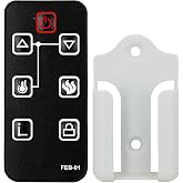 Replacement for FEBO Flame Electric Fireplace Remote Control ZHS-30-A 13IN-30-054