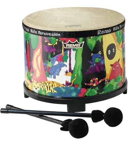 Amazon.com: Remo Percussion Set with CD: Bongos, Konga, Tambourine